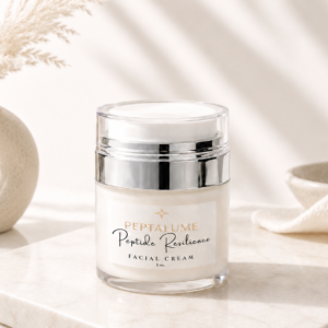 Peptalume Peptide Resilience Facial Cream in 1 oz and 1.7 oz sizes